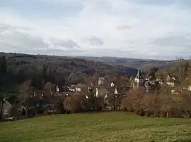 A general view of Moutier-Rozeille