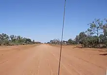 The Bourke-Wilcannia road, near Bourke