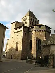 The church in Boussac