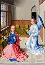 Dieric Bouts, The Annunciation (1475)