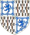 Bowes-Lyon family: bows and lions