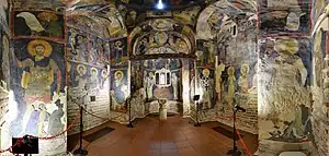 Interior view of the Boyana Church, Sofia