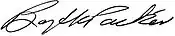 Signature of Boyd K. Packer