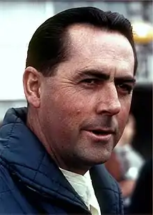 Photograph of Jack Brabham in 1966