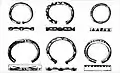 Șpălnaca bracelets dated to Bronze IV=Iron Age I (10th–9th centuries BC)