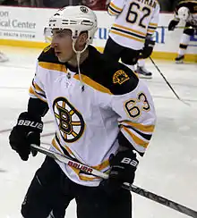 Marchand with the Boston Bruins in March 2016