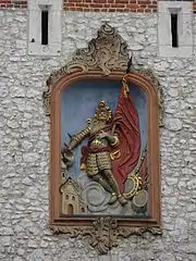 A bas-relief depicting Saint Florian, (18th century)