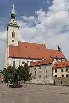 Roman Catholic Cathedral of Saint Martin in Bratislava.