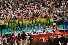 Brazil Champion FIVB World League 2009