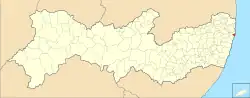 Location in Pernambuco