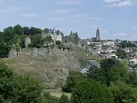 Chateau de Bressuire and the Eglise Notre-Dame