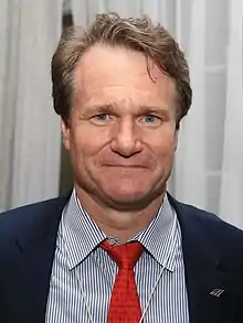 Brian Moynihan, class of 1981, chairman and CEO of Bank of America