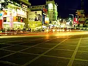 Brigade Road, Bangalore, in the evening