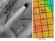 Bright Streaks in Syrtis Major caused by the wind, as seen by THEMIS