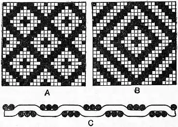 A diaper weave, that is a weave creating a diamond pattern in the cloth. Such cloth is quite absorbent and was therefore used for babies' nappies, also called diapers