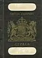 British Cyprus Passport (pre-1960)