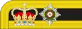 1856 to 1867 colonel's collar rank insignia