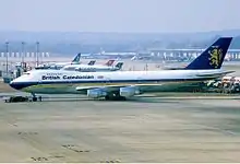 British Caledonian Boeing 747-200 Rees