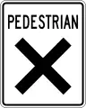 Pedestrian crosswalk (1966-1995)