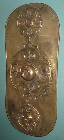 bronze shield