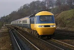 High Speed Train near Chesterfield