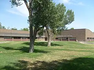 Powder River Courthouse in Broadus