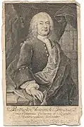 Barthold Heinrich Brockes, etching by Christian Fritzsch (1744)