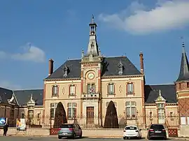 The town hall in Brou