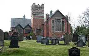 Brown Knowl Methodist Church, originally opened as a Primitive Methodist chapel in 1913