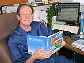 Man sitting at desk