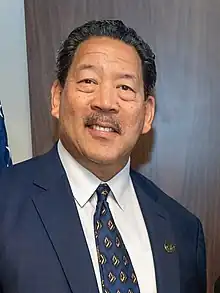 Seattle mayor Bruce Harrell was born to an African-American father and a Japanese mother.