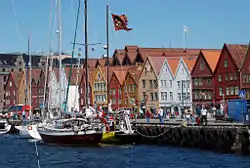 Bryggen in Bergen, Norway