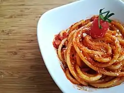 Bucatini all'amatriciana