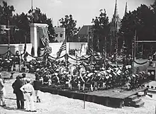 Dedication ceremony for the James Buchanan Memorial