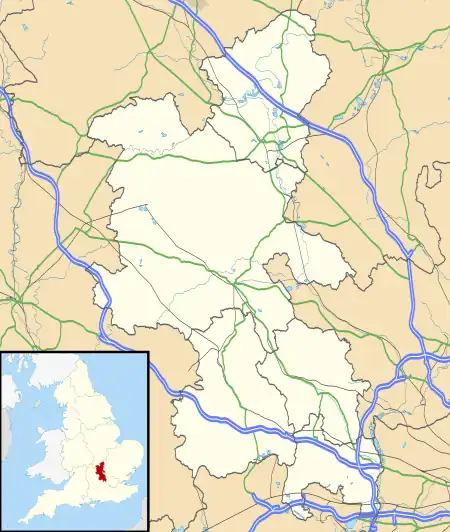 Preston Bissett is located in Buckinghamshire