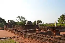 Ruins of the site