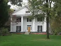 Bulloch Hall,  the antebellum home of the South, is where Mittie grew up and was married.