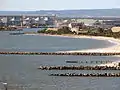 View north of the harbour from the lookout tower, August 2007