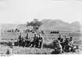 German marines in the field in Jiaozhou