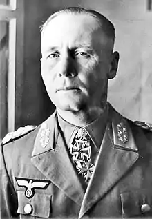 Erwin Rommel, German Field Marshal who led the Nazis during the North African Campaign.