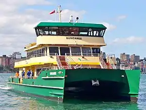 An Emerald Class ferry