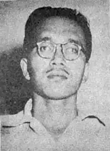 Official portrait of Burhanuddin Harahap