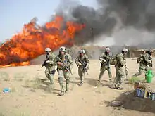 DEA FAST agents armed with M4A1 Carbines in Afghanistan, June 2008