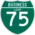 Business Loop Interstate 75 marker