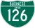 Interstate 126 Business marker