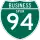 Business Loop Interstate 94 marker