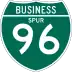 Business Loop Interstate 96 marker