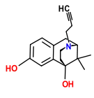 Chemical structure of butinazocine.