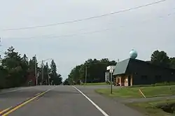 Looking south in Butternut