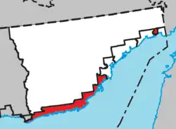 Location within Le Golfe-du-Saint-Laurent RCM